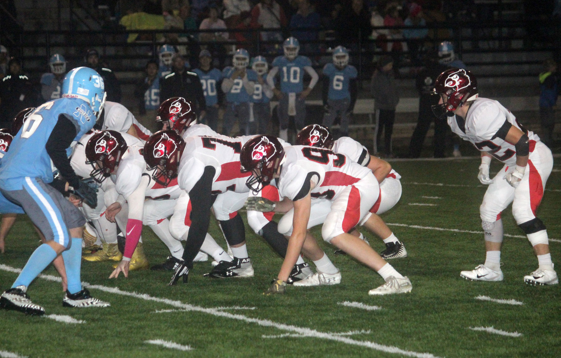 Chi-Hi football at Eau Claire North 10-5-18